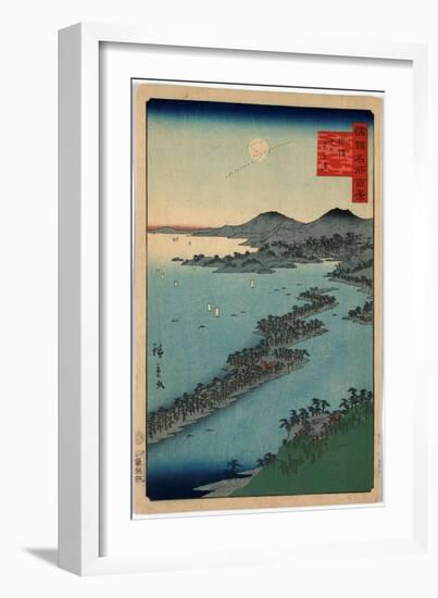 Tango Amano Hashidate-Utagawa Hiroshige-Framed Giclee Print