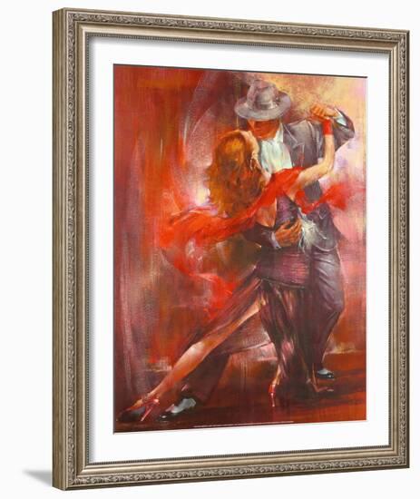 Tango Argentino II-Pedro Alvarez-Framed Art Print