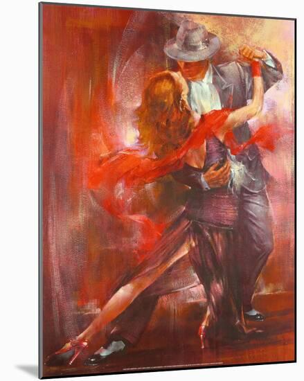 Tango Argentino II-Pedro Alvarez-Mounted Art Print