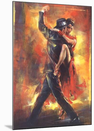 Tango Argentino-Pedro Alvarez-Mounted Print