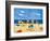 Tango Beach-Michael Paraskevas-Framed Art Print