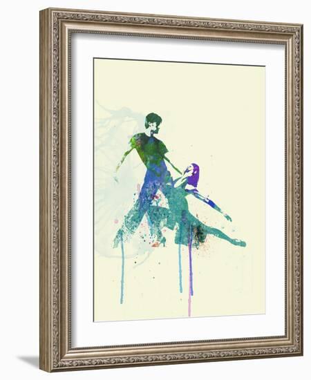 Tango Couple-NaxArt-Framed Art Print