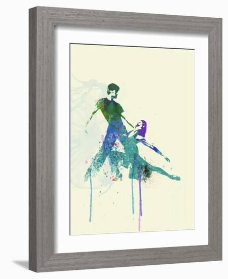 Tango Couple-NaxArt-Framed Art Print