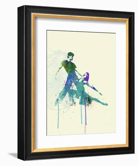 Tango Couple-NaxArt-Framed Art Print
