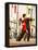 Tango Dancers on Caminito Avenue, La Boca District, Buenos Aires, Argentina-Stuart Westmoreland-Framed Premier Image Canvas