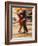 Tango Dancers on Caminito Avenue, La Boca District, Buenos Aires, Argentina-Stuart Westmoreland-Framed Photographic Print