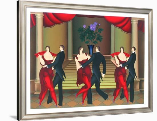 Tango Dancers-Igor Galanin-Framed Limited Edition