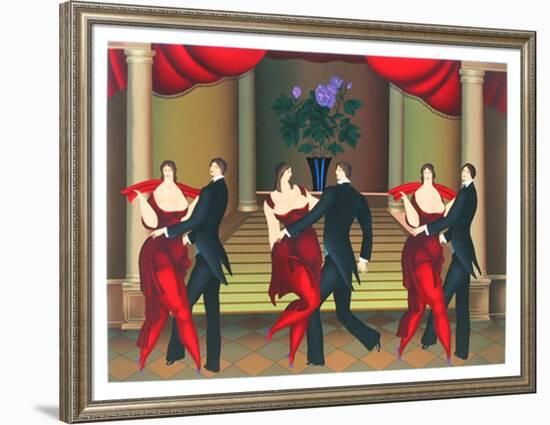 Tango Dancers-Igor Galanin-Framed Limited Edition