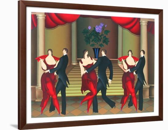 Tango Dancers-Igor Galanin-Framed Limited Edition