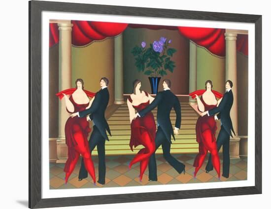 Tango Dancers-Igor Galanin-Framed Limited Edition