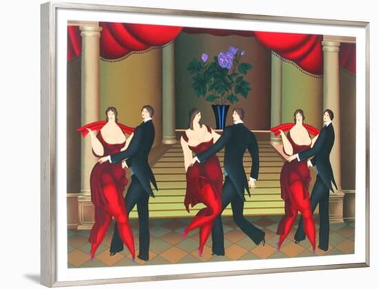 Tango Dancers-Igor Galanin-Framed Limited Edition