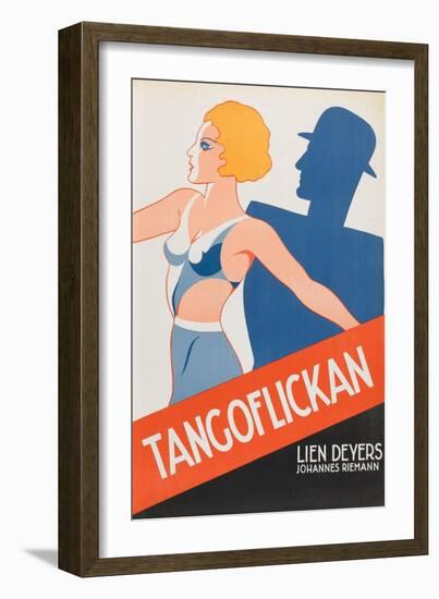 Tango Movies "Tangoflickan"-null-Framed Art Print