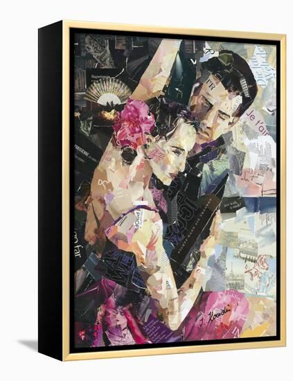 Tango Parisienne-Ines Kouidis-Framed Premier Image Canvas