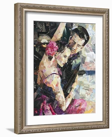 Tango Parisienne-Ines Kouidis-Framed Giclee Print