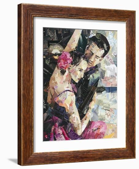 Tango Parisienne-Ines Kouidis-Framed Giclee Print