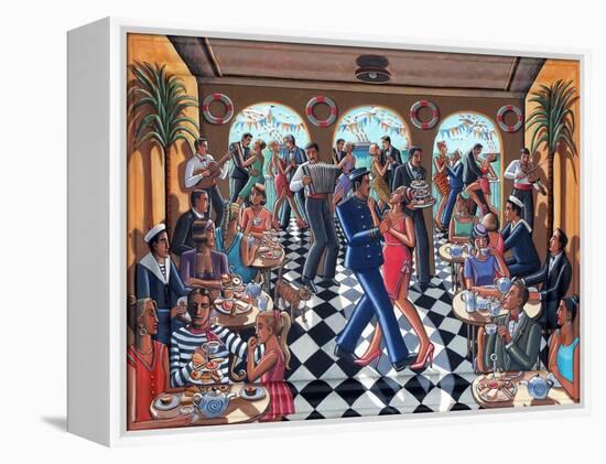 TANGO TEA DANCE, 2014-PJ Crook-Framed Premier Image Canvas