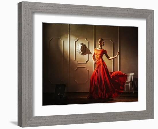 Tango-Sergey Smirnov-Framed Photographic Print