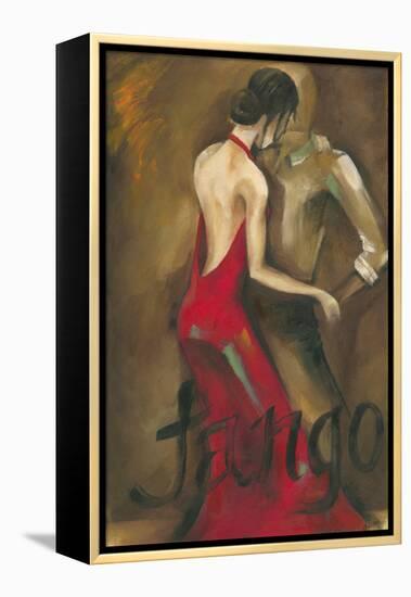 Tango-Jennifer Goldberger-Framed Stretched Canvas