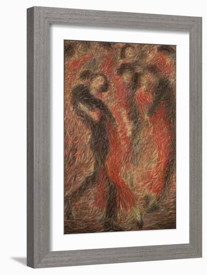 Tango-Giuseppe Cominetti-Framed Art Print