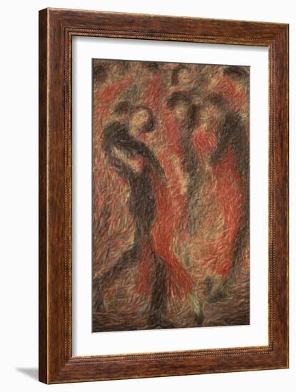 Tango-Giuseppe Cominetti-Framed Art Print