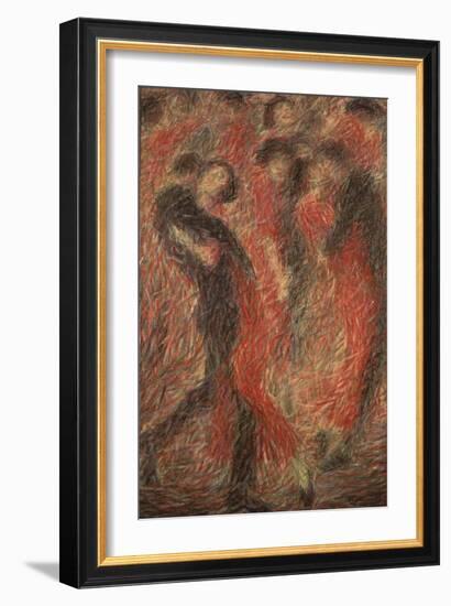 Tango-Giuseppe Cominetti-Framed Art Print