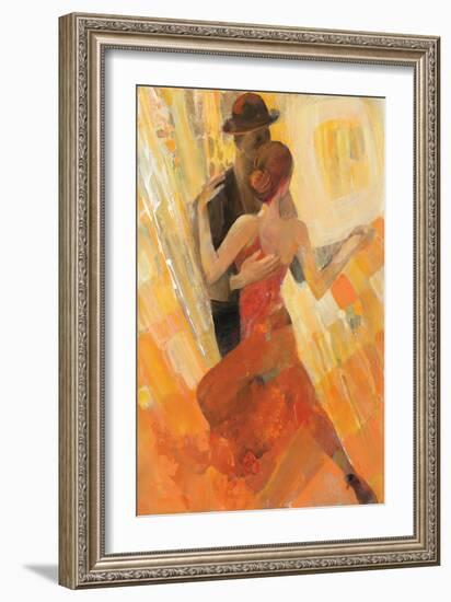 Tango-Albena Hristova-Framed Art Print