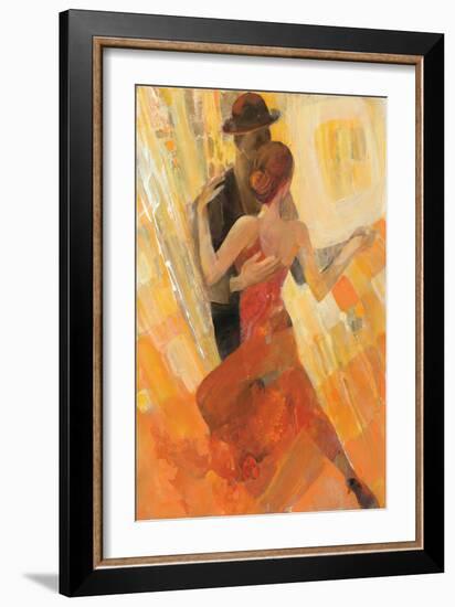 Tango-Albena Hristova-Framed Art Print