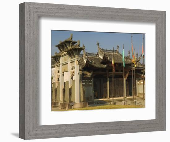 Tangyue Memorial Arches, Anhui Province, China-Jochen Schlenker-Framed Photographic Print