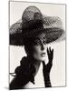 Tania Mallet in a Madame Paulette Stiffened Net Picture Hat, 1963-John French-Mounted Premium Giclee Print