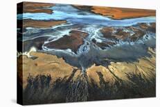 California Aerial - the Desert from Above-Tanja Ghirardini-Framed Premier Image Canvas