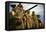 Tank Crew Leaning on M-4 Tank, Ft. Knox, Ky.-null-Framed Premier Image Canvas
