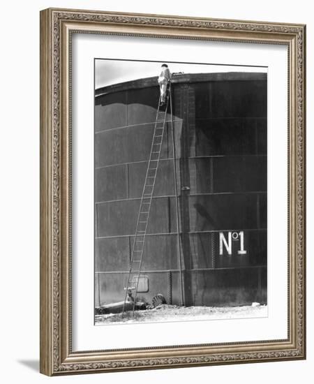 Tank No, 1, Mexico, 1927-Tina Modotti-Framed Giclee Print