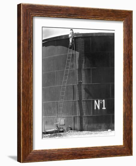 Tank No, 1, Mexico, 1927-Tina Modotti-Framed Giclee Print