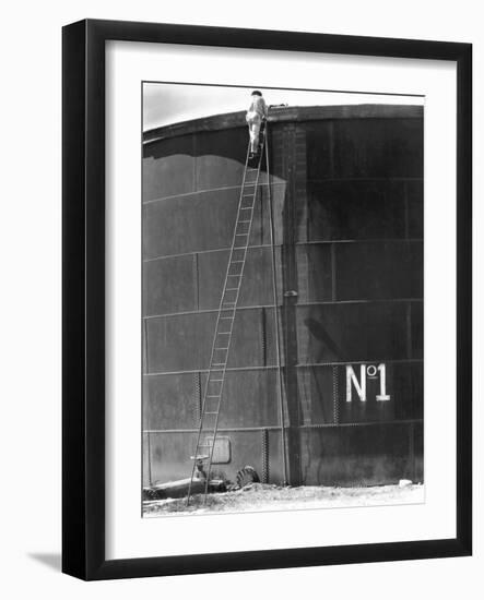 Tank No, 1, Mexico, 1927-Tina Modotti-Framed Giclee Print