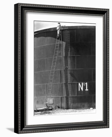 Tank No, 1, Mexico, 1927-Tina Modotti-Framed Giclee Print