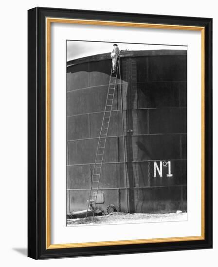 Tank No, 1, Mexico, 1927-Tina Modotti-Framed Giclee Print