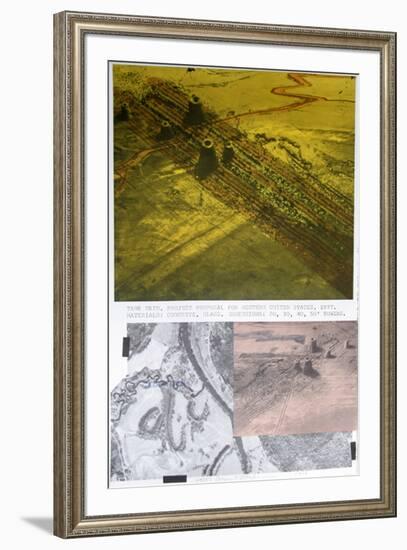 Tank Skid-Dennis Oppenheim-Framed Limited Edition