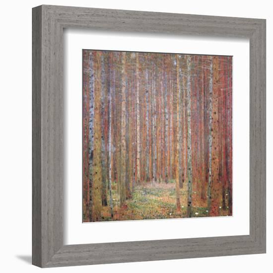 Tannenwald I-Gustav Klimt-Framed Art Print