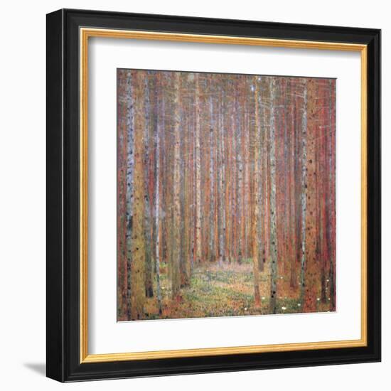 Tannenwald I-Gustav Klimt-Framed Art Print