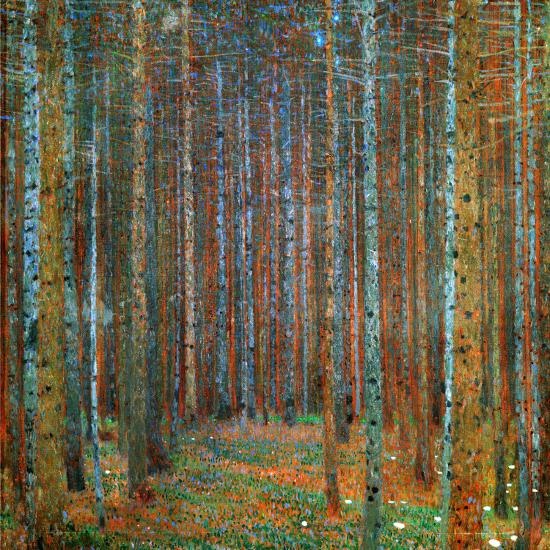 Tannenwald (Pine Forest), 1902-Gustav Klimt-Framed Photographic Print