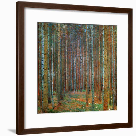 Tannenwald (Pine Forest), 1902-Gustav Klimt-Framed Photographic Print