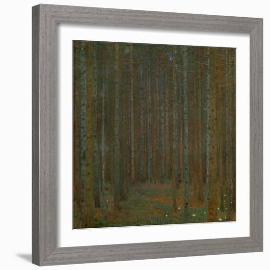 Tannenwald (Pine Forest), 1902-Gustav Klimt-Framed Giclee Print