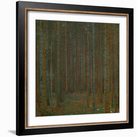 Tannenwald (Pine Forest), 1902-Gustav Klimt-Framed Giclee Print