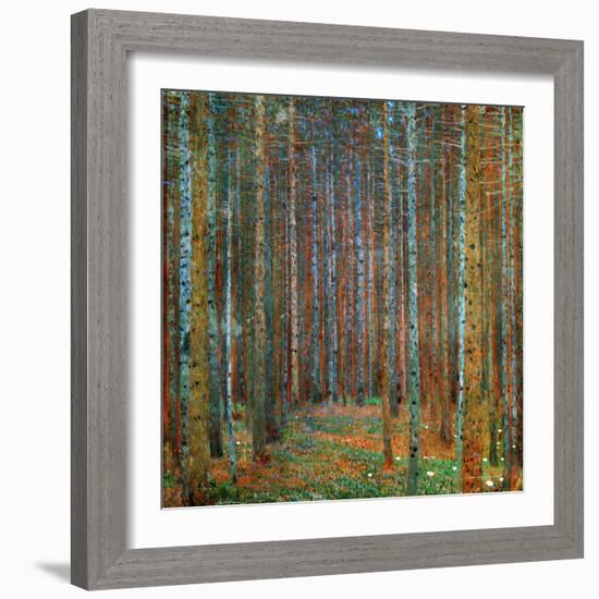 Tannenwald (Pine Forest), 1902-Gustav Klimt-Framed Giclee Print