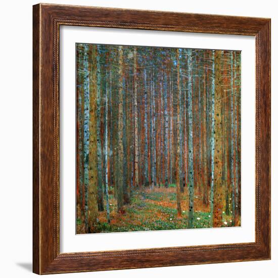 Tannenwald (Pine Forest), 1902-Gustav Klimt-Framed Giclee Print