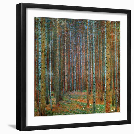 Tannenwald (Pine Forest), 1902-Gustav Klimt-Framed Giclee Print