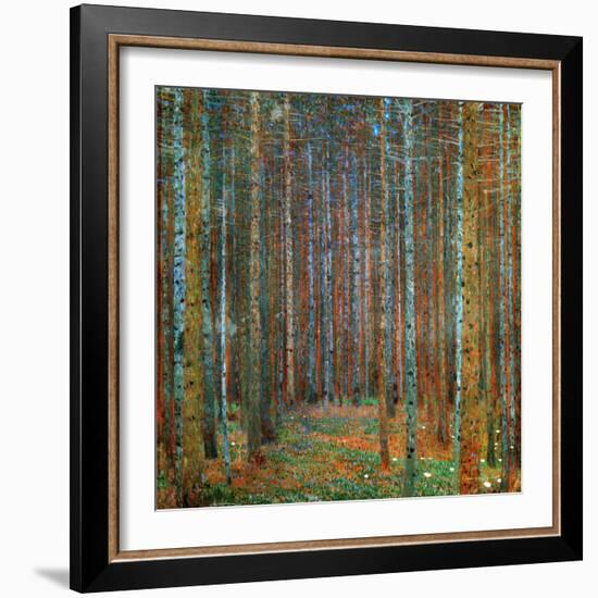 Tannenwald (Pine Forest), 1902-Gustav Klimt-Framed Giclee Print