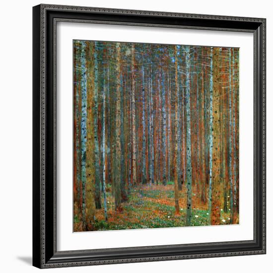 Tannenwald (Pine Forest), 1902-Gustav Klimt-Framed Giclee Print