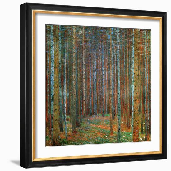 Tannenwald (Pine Forest), 1902-Gustav Klimt-Framed Giclee Print