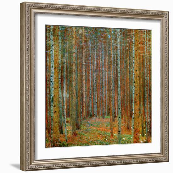 Tannenwald (Pine Forest), c.1902-Gustav Klimt-Framed Art Print